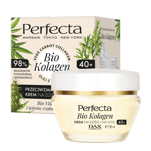 Perfecta Bio Collagen Anti-wrinkle day and night cream 40+