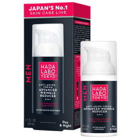 Hada Labo Tokyo Men Anti-Wrinkle, Moisturising Day & Night Cream