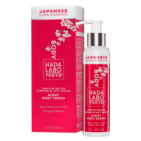 Hada Labo Tokyo Body Concentrated firming and rejuvenating night body serum 